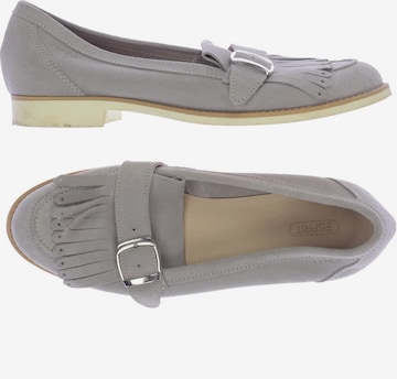 ESPRIT Flats & Loafers in 40 in Grey: front