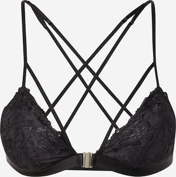 Hunkemöller Triangel BH 'Luna' in Schwarz: predná strana