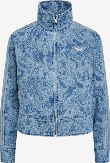 ADIDAS ORIGINALS Välikausitakki 'Liberty London Firebird' koossa XS värissä sininen denim / valkoinen, Tuotenäkymä