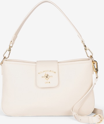 Poșete 'Stanford' de la U.S. POLO ASSN. pe alb: față