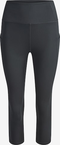 Fabletics Regular Hose 'OASIS HIGH-WAISTED CAPRI' in Schwarz: Vorderseite