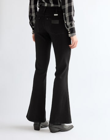 évasé Jean 'MONTANA' WRANGLER en noir