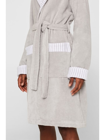 ESPRIT Short Bathrobe in Grey