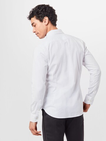 La Martina Slim fit Button Up Shirt in White