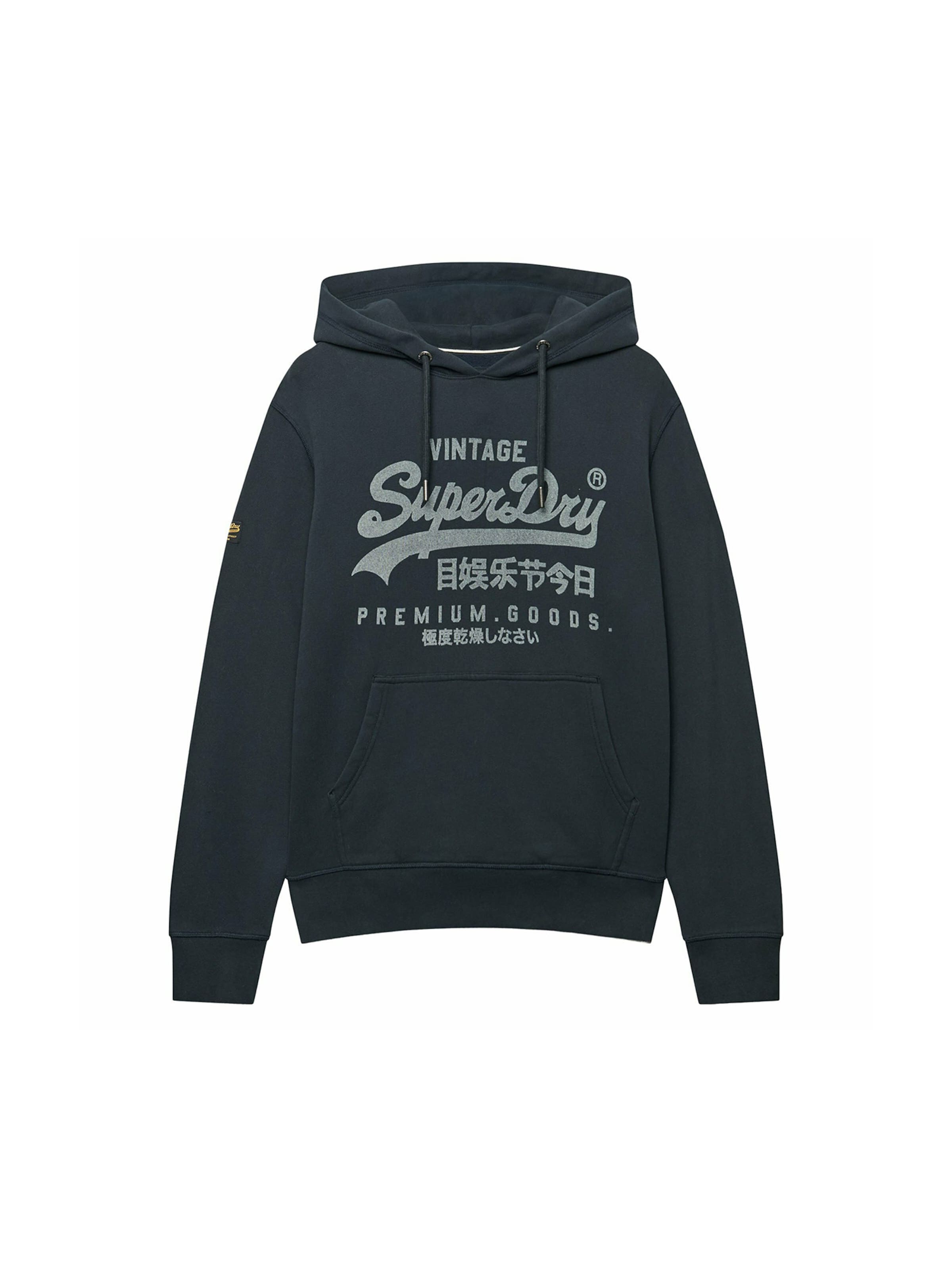 Superdry & Co - Sudadera 'CLASSIC' en azul: frente