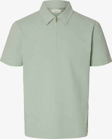 SELECTED Tričko 'SLHSANDER' - Sivá: predná strana