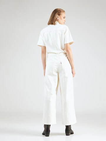 LEVI'S ® Kezeslábas 'SS Heritage Jumpsuit' - fehér