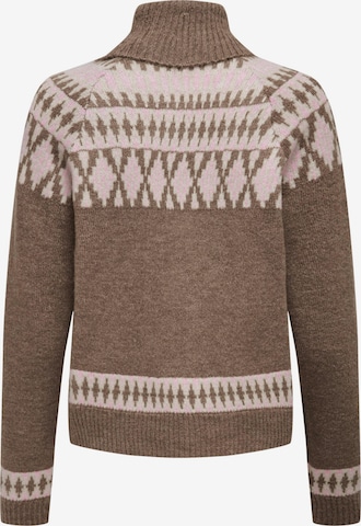 ONLY Sweater 'MATHILDA' in Brown