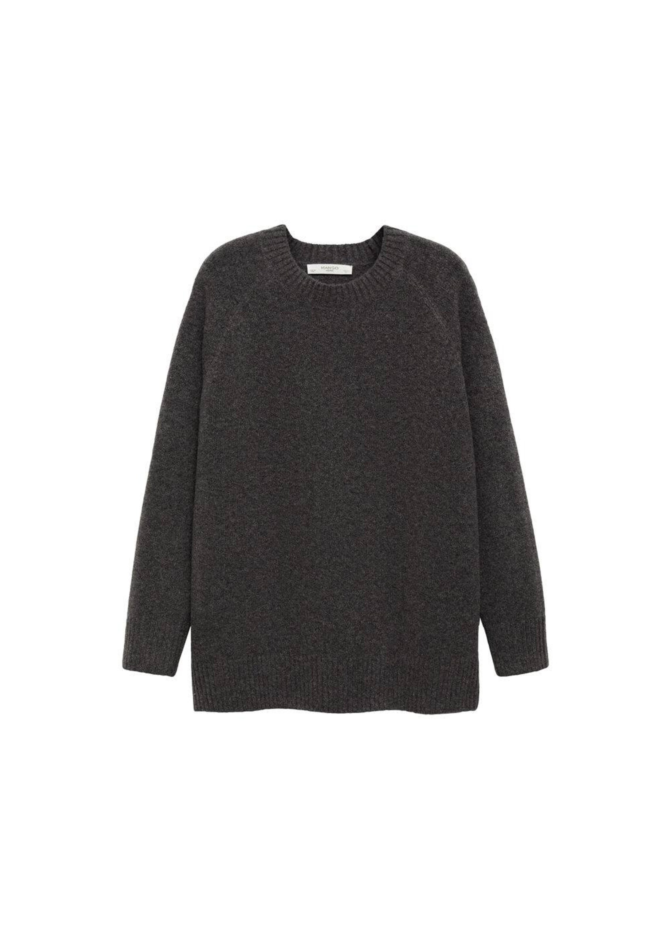 MANGO Pullover 'Camiloc' in Grau: Vorderseite