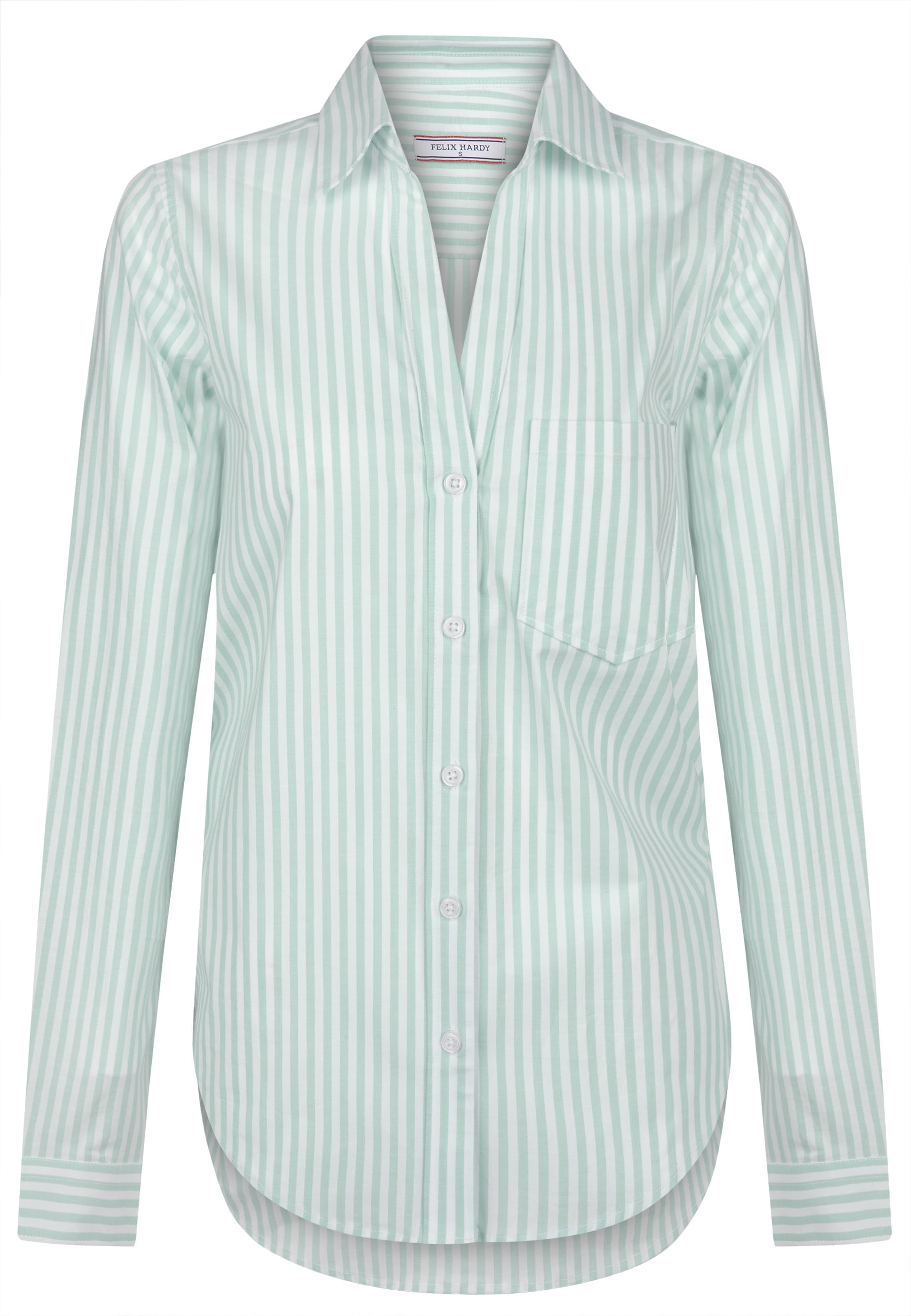 zaļš Felix Hardy Blūze: no priekšpuses