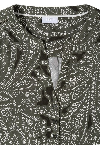 CECIL Bluse in Grün