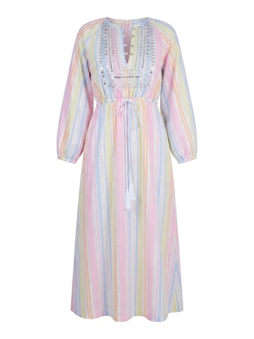 Robe 'Robe Longue Alessandra' Miss June en mélange de couleurs : devant