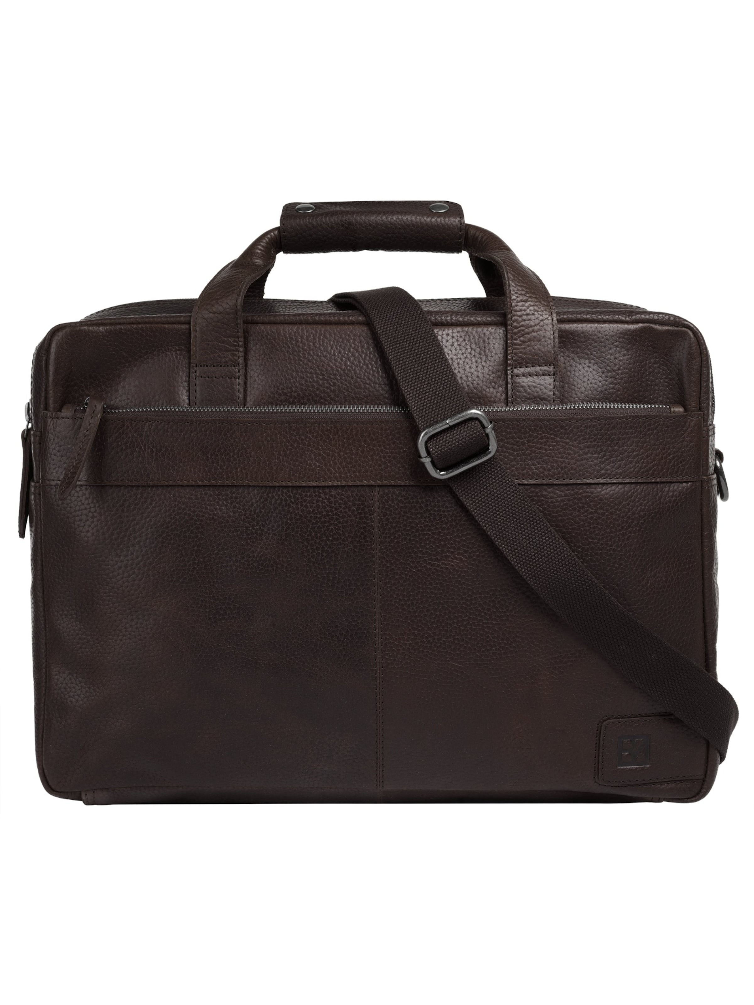 BODENSCHATZ Briefcase in Brown: front