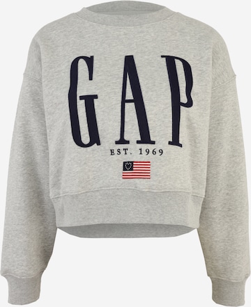 Felpa di Gap Petite in grigio: frontale