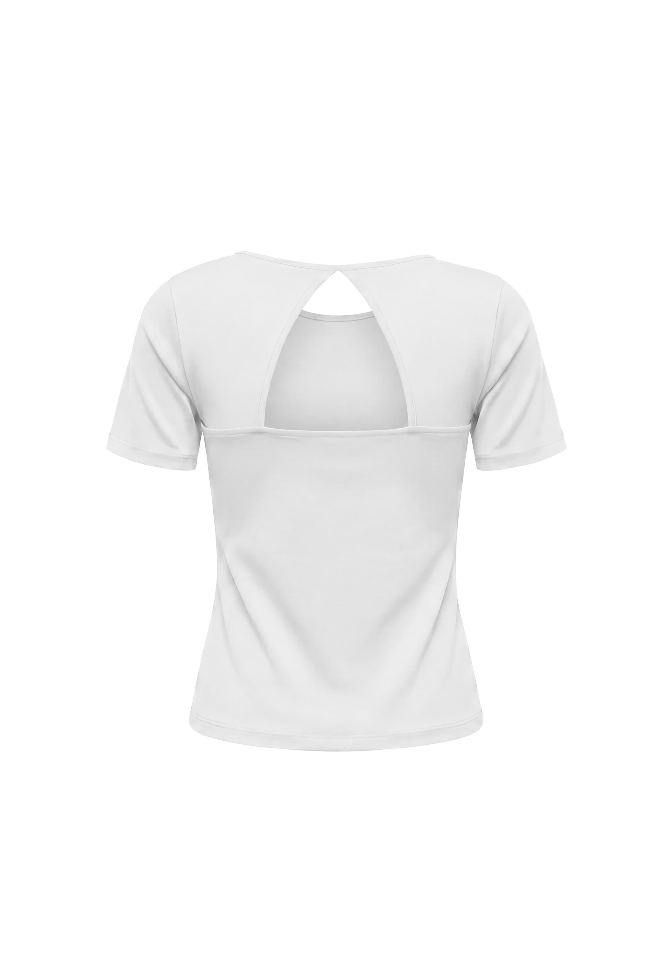 T-shirt usha BLACK LABEL en blanc
