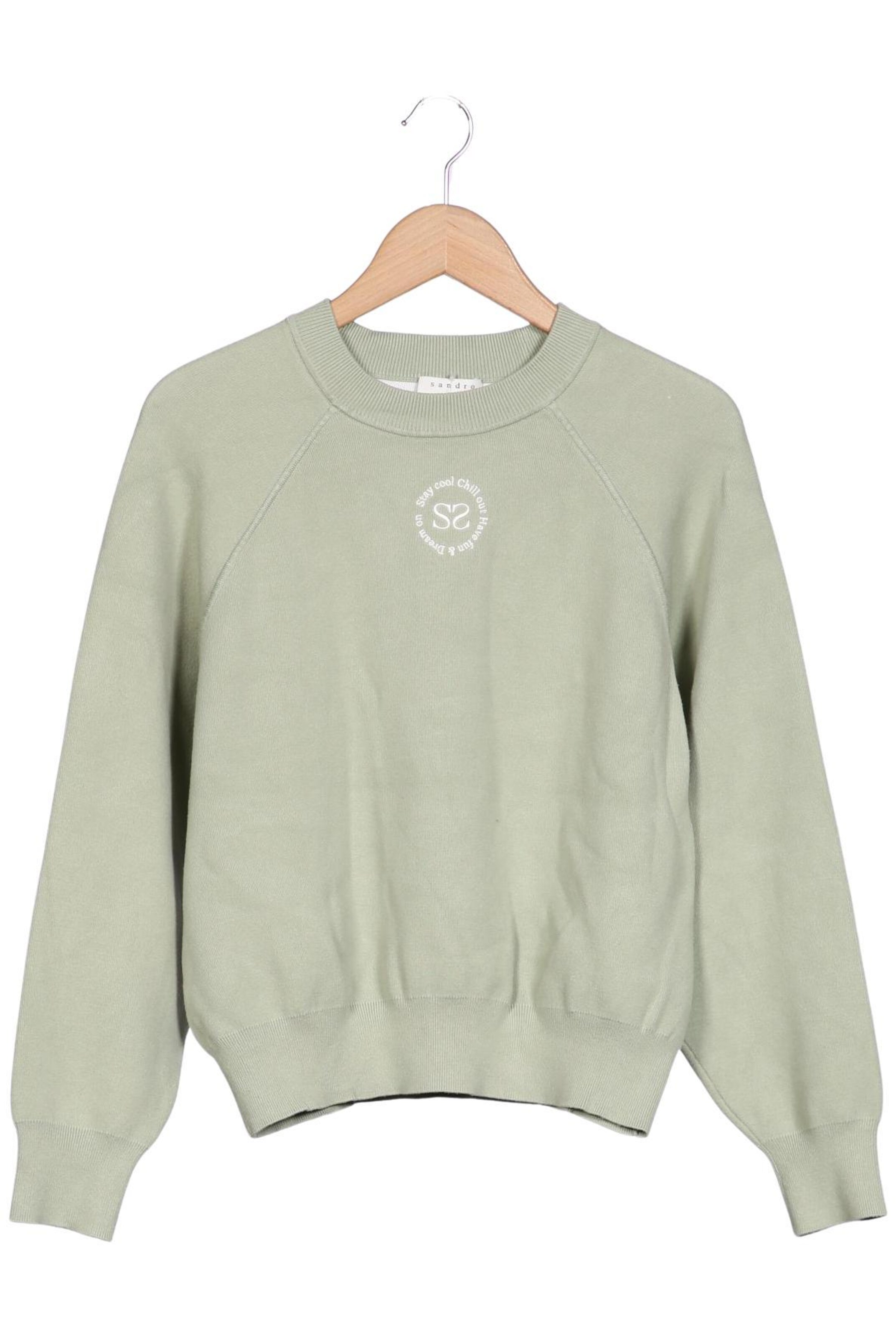 Sandro Pullover L in Grün: Vorderseite