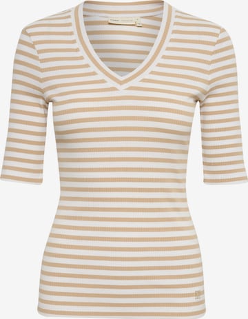 InWear - Camisa 'Dagna' em bege: frente