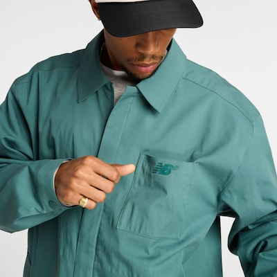new balance Tussenjas 'Numeric Coaches' in de kleur Mintgroen, Productweergave