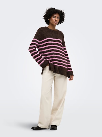 ONLY Pullover 'ONLMAGGIE' i brun
