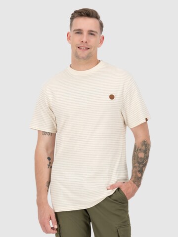 Alife and Kickin Shirt 'NicAK' in White: front