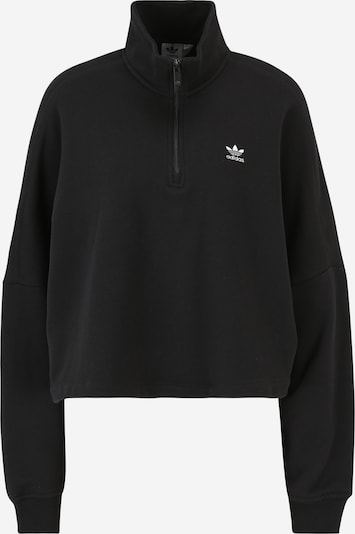 XL-XXL dydžio Megztinis be užsegimo 'Ess' iš ADIDAS ORIGINALS, spalva – juoda / balta, Prekių apžvalga