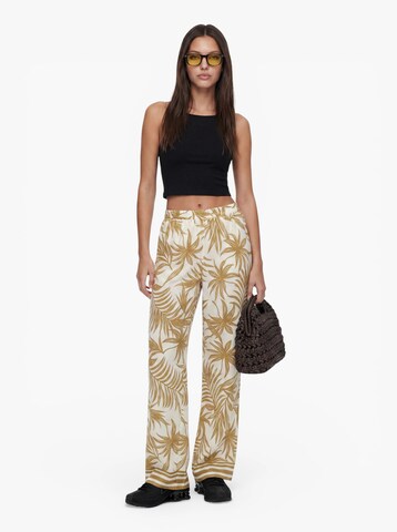 Wide Leg Pantalon 'ONLIZZY' ONLY en blanc