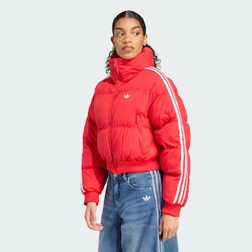 ADIDAS ORIGINALSZimska jakna 'Adicolor' - crvena boja: prednji dio