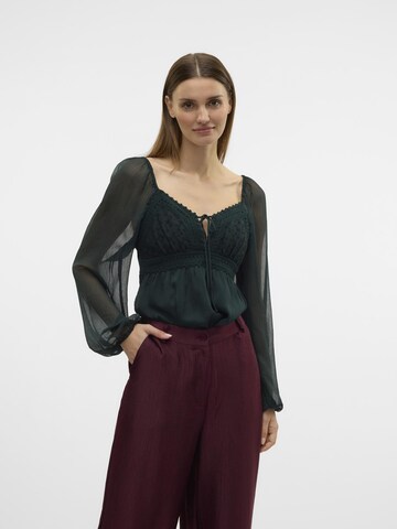 VERO MODA Bluse 'DINA' i sort: forside