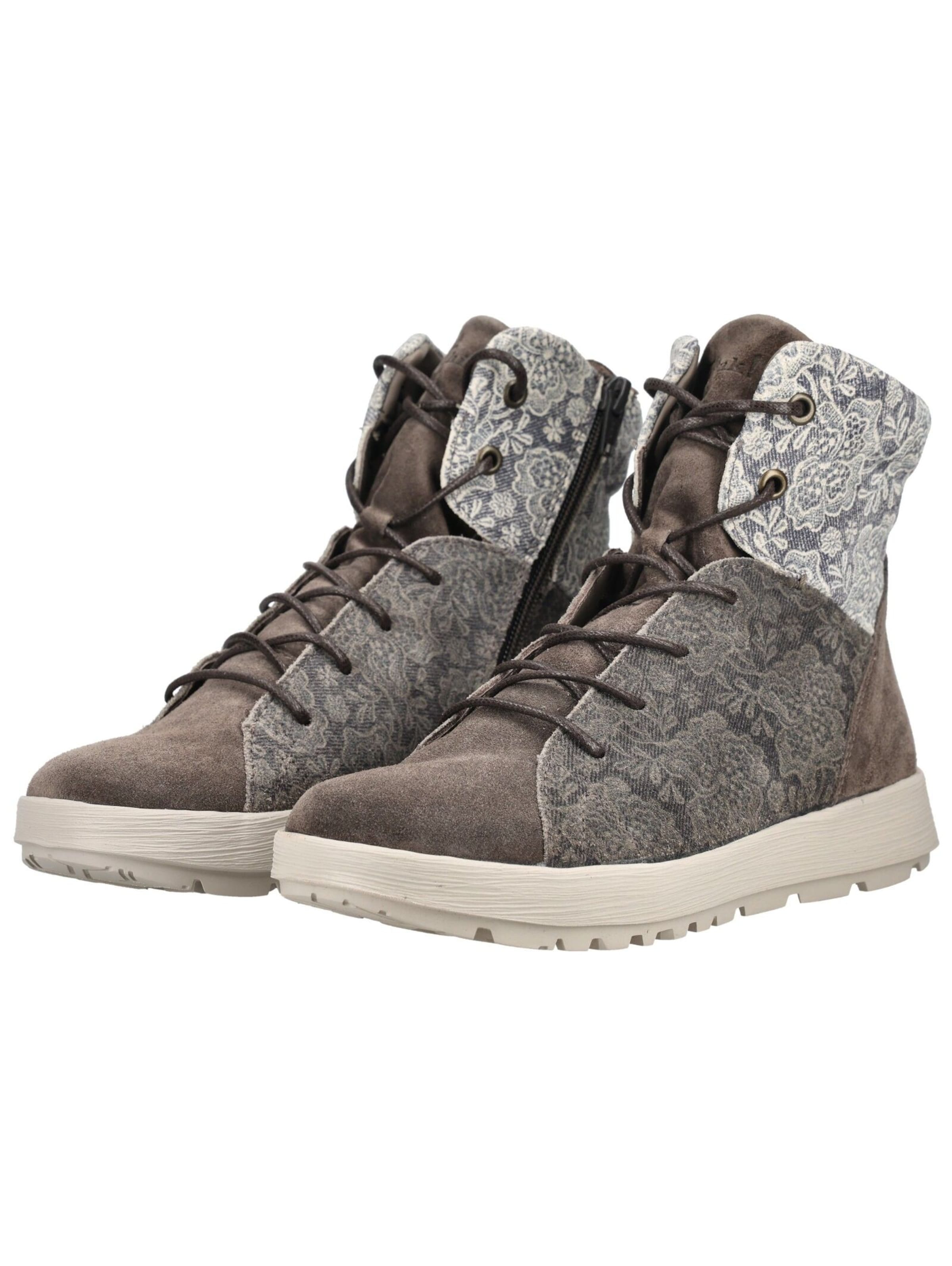 Bottines à lacets THINK! en marron