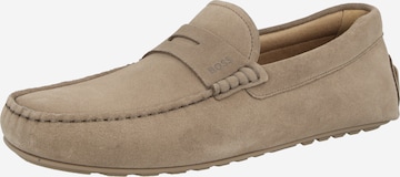 BOSS Moccasins 'Noel' in Beige: front