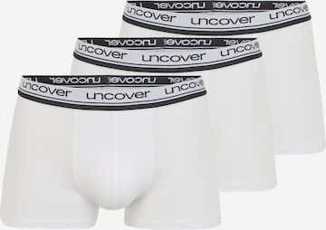 uncover by SCHIESSER Boxer shorts in White: front