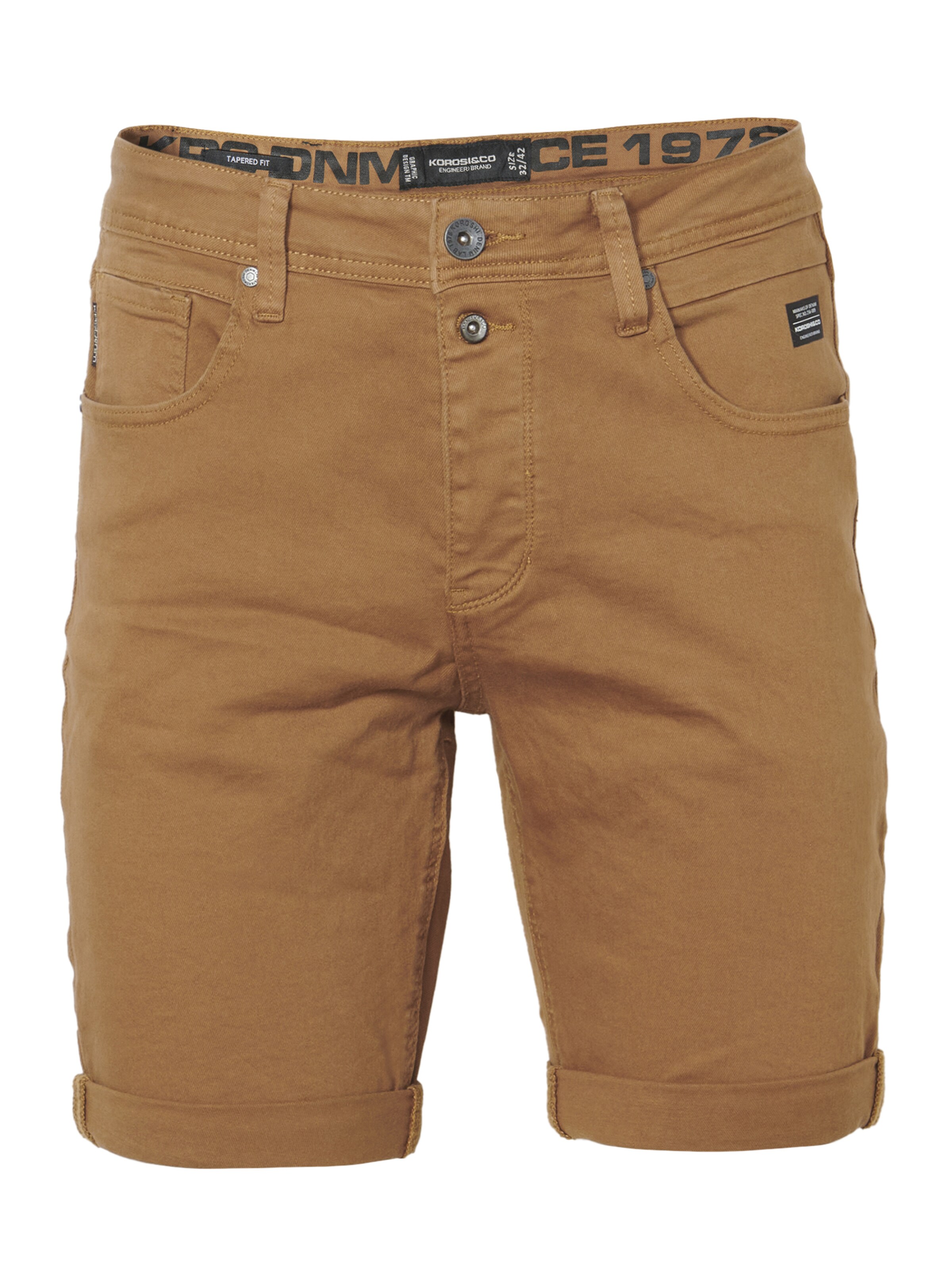 KOROSHI Slimfit Farkut värissä harmaa: etupuoli