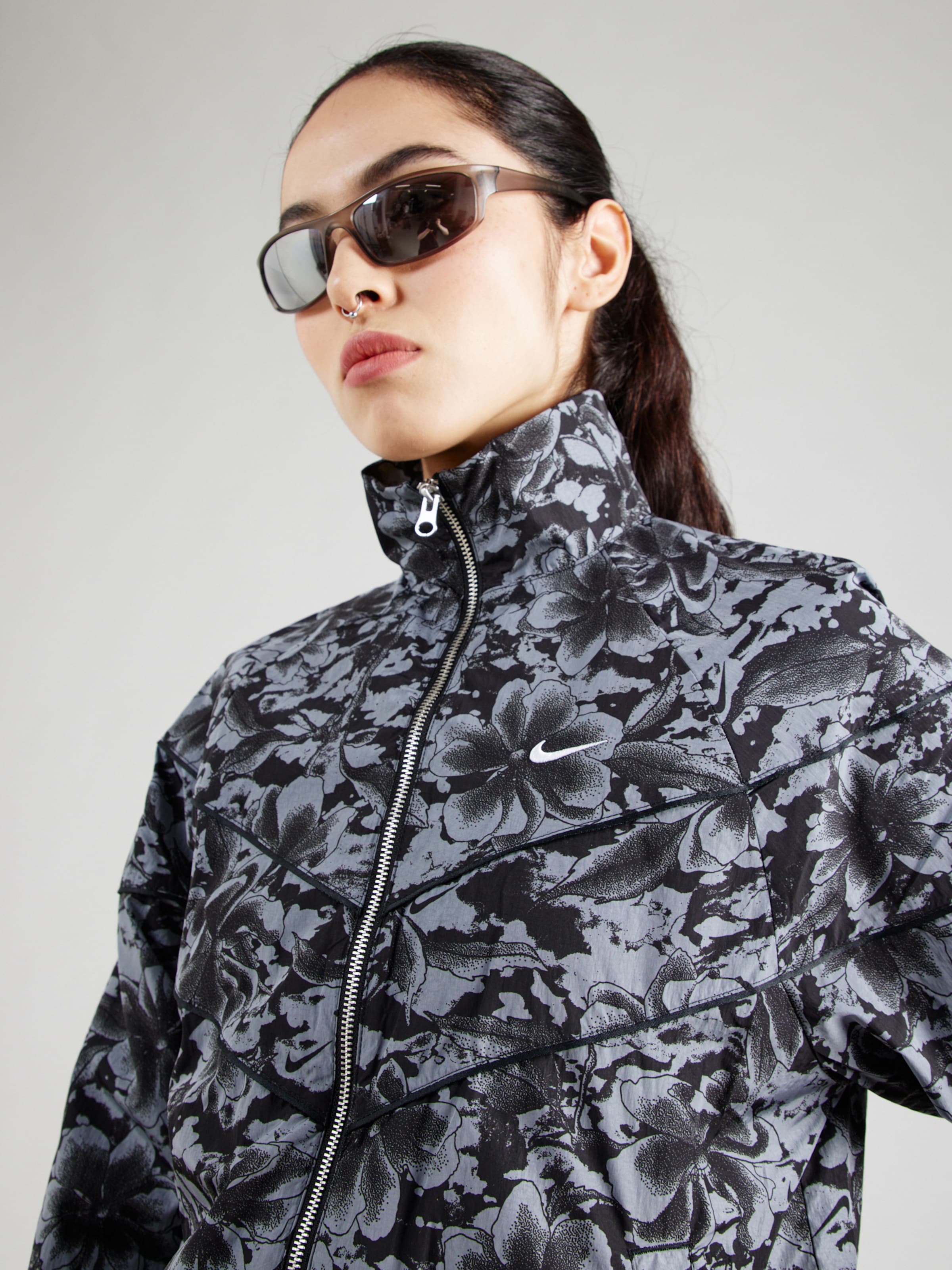 nike women's floral coats & jackets