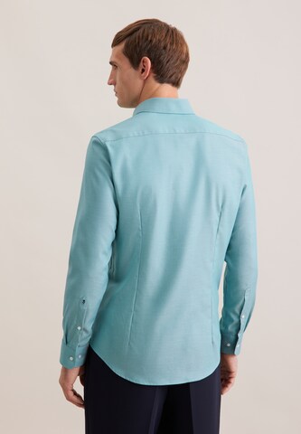 SEIDENSTICKER Slim fit Business shirt in Blue