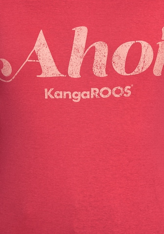 KangaROOS Shirt in Rot