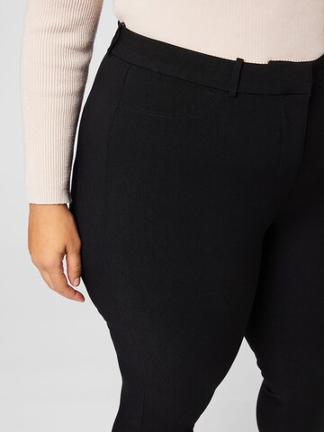 Vero Moda Curve Regular Pants 'AUGUSTA' in Black