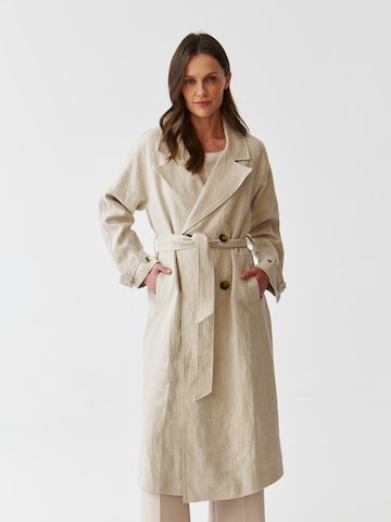 Manteau mi-saison TATUUM en beige : devant