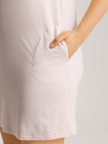 Hanro - Camisola de pijama 'Natural Elegance' em bege