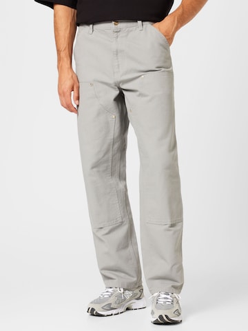 Carhartt WIP Loosefit Broek in Grijs: voorkant