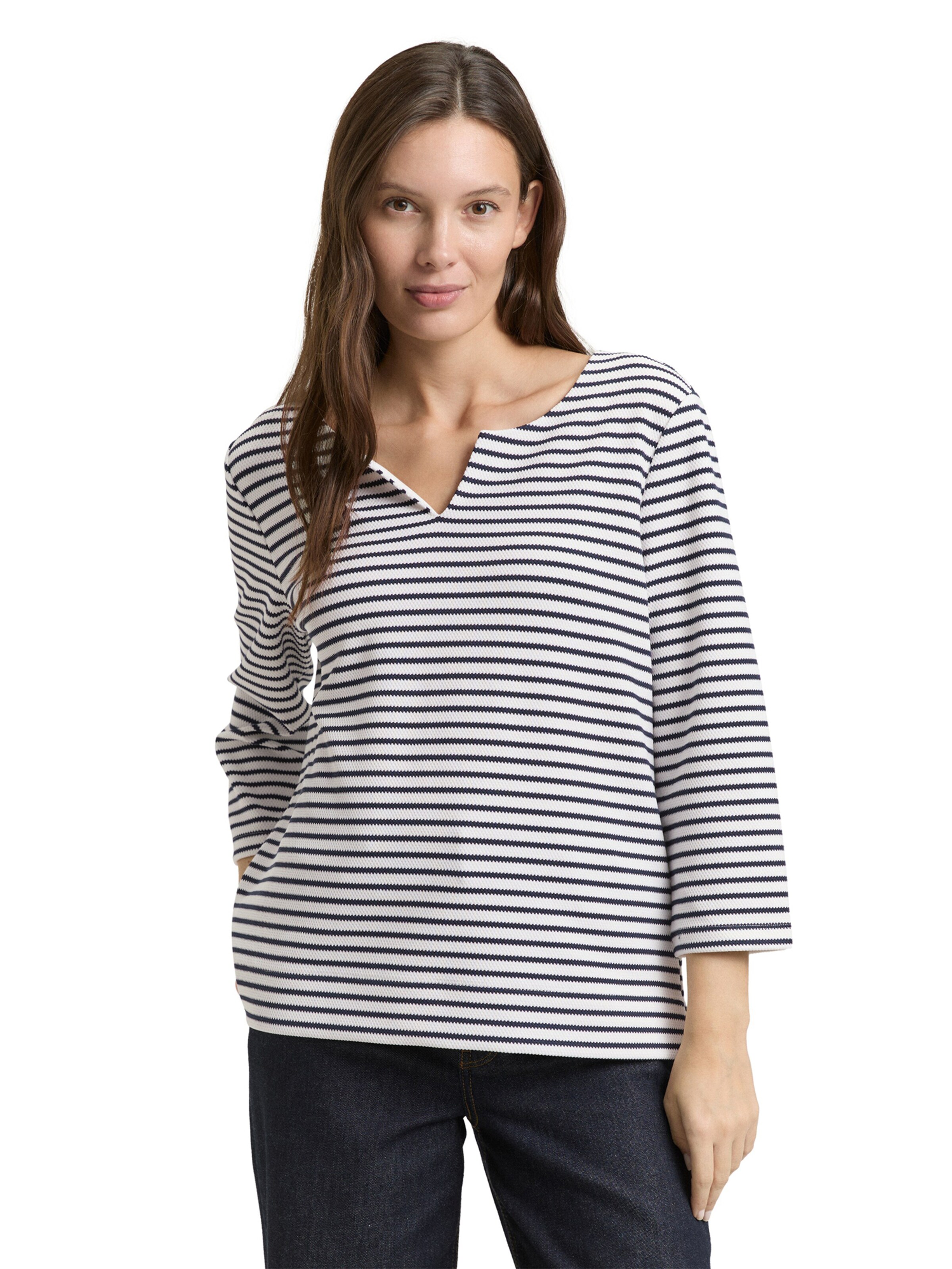 T-shirt TOM TAILOR en bleu : devant