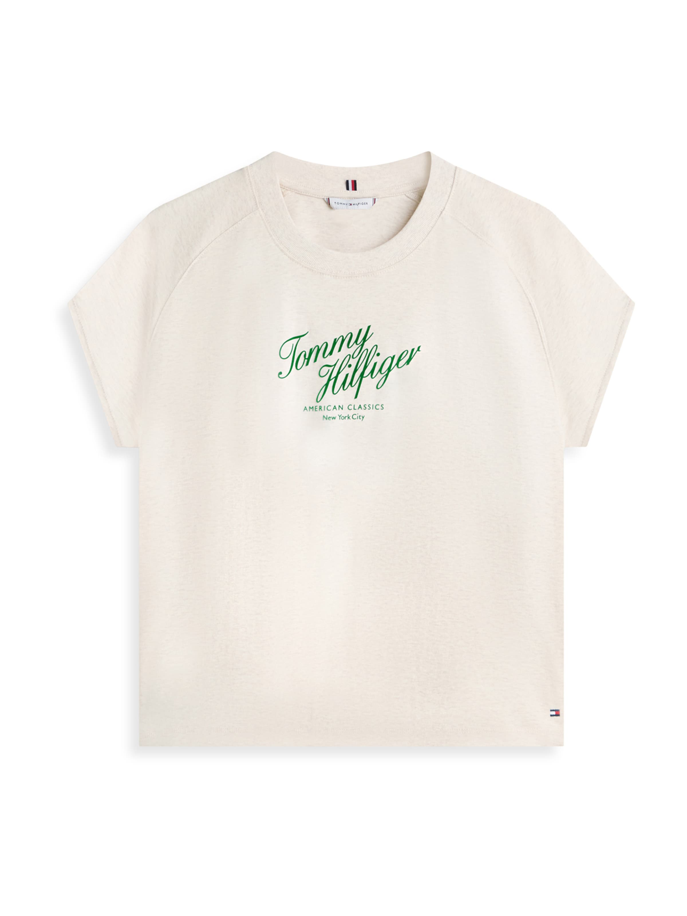 Maglietta di TOMMY HILFIGER in beige: frontale