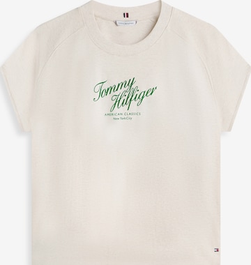 Maglietta di TOMMY HILFIGER in beige: frontale