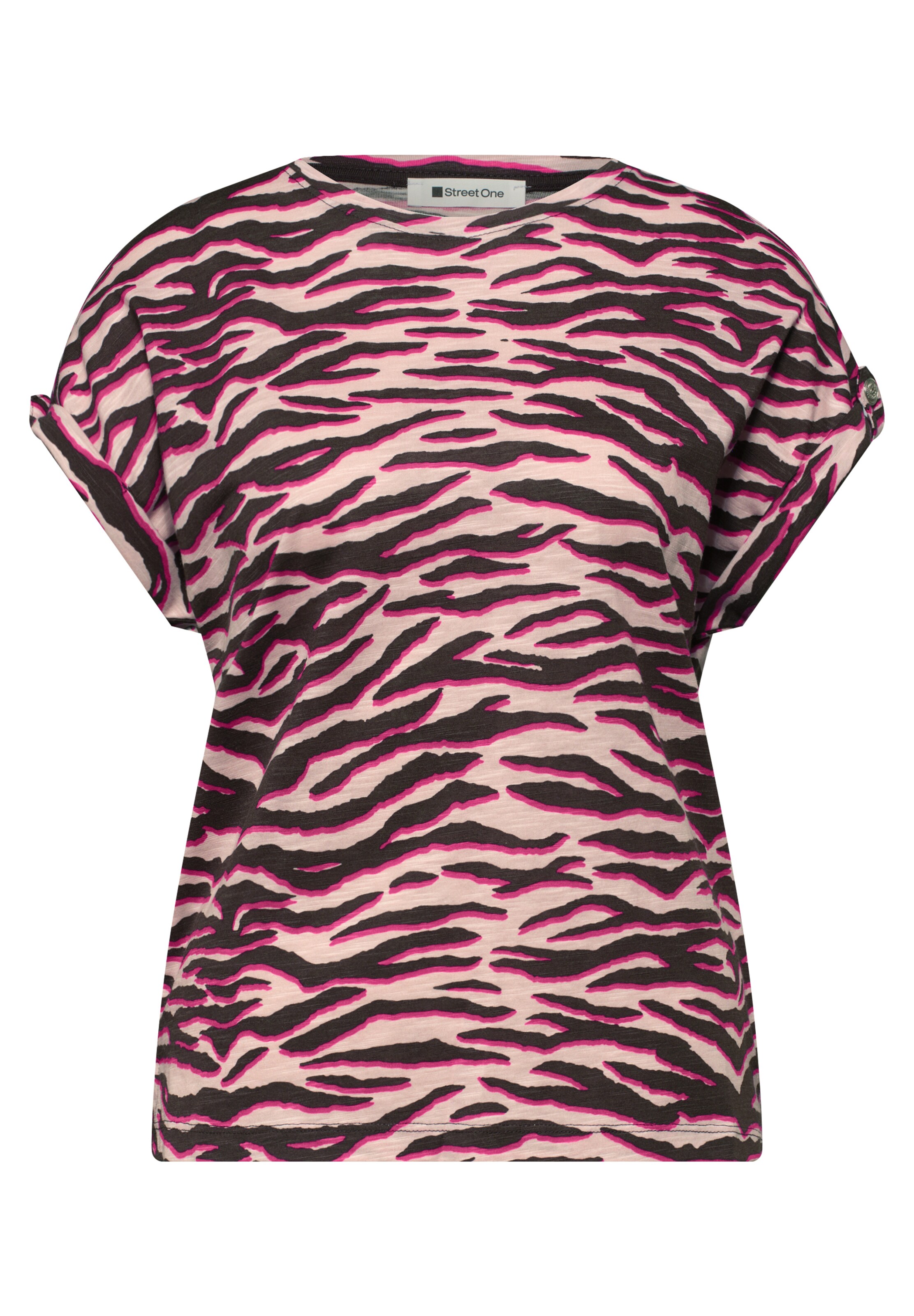 STREET ONE Shirt in Pink: front