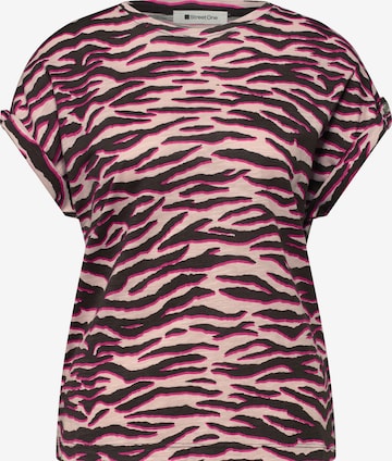 STREET ONE Shirt in Pink: front