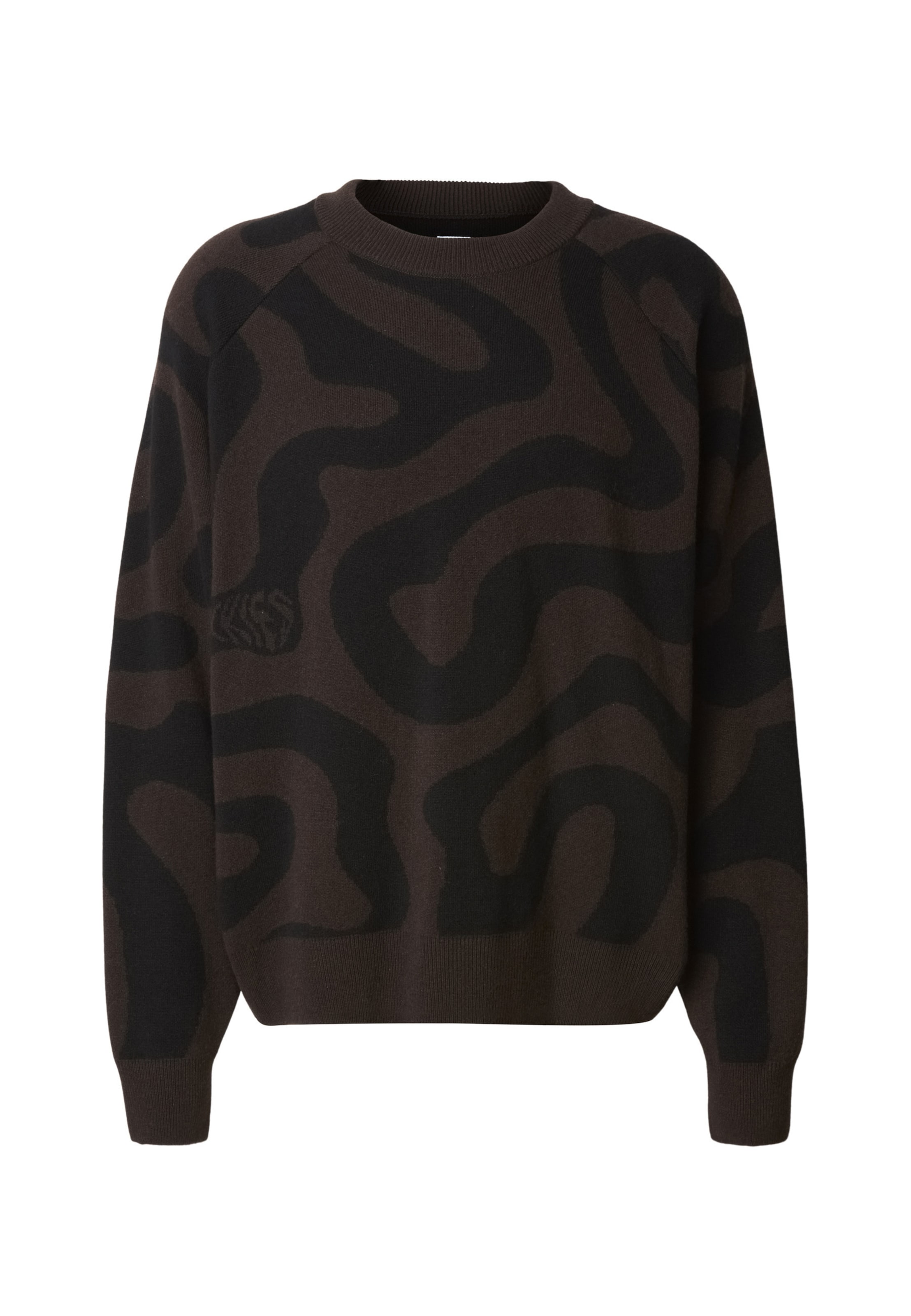 Pockies Pullover in Braun: Vorderseite