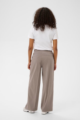 Kaffe Wide Leg Hose 'KAMeril' in Grau