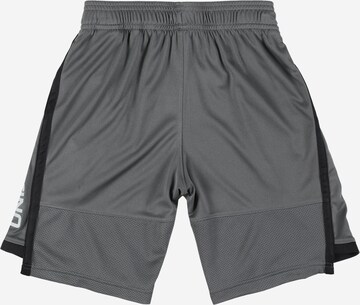 UNDER ARMOUR Regular Workout Pants 'Stunt 3.0' in Grey