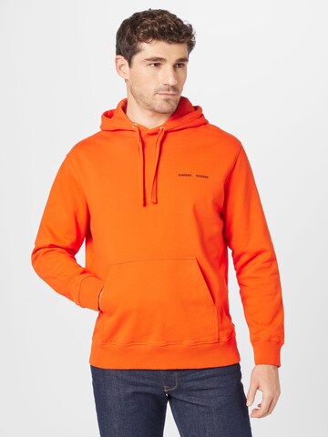 Samsøe SamsøeSweater majica 'Norsbro' - narančasta boja: prednji dio
