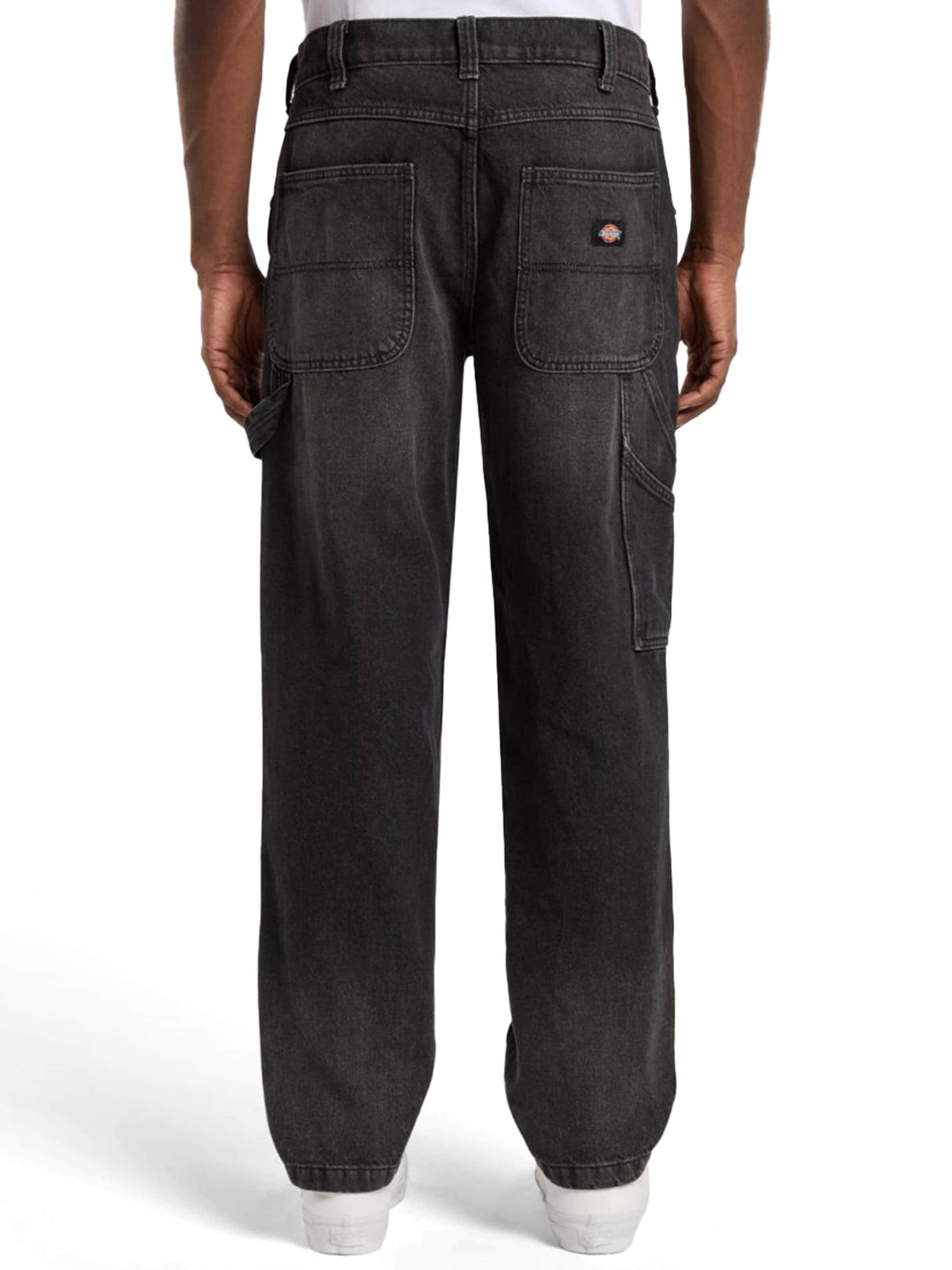 DICKIES Regular Jeans 'GARYVILLE' in Schwarz