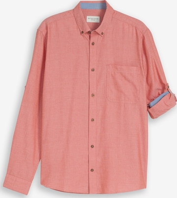 TOM TAILOR Regular fit Overhemd in Oranje: voorkant